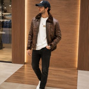 Chaqueta cappotti cuerina premium